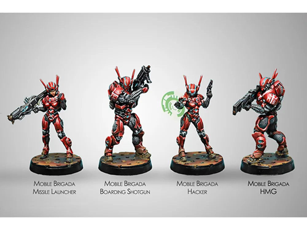 

Infinity Nomads Mobile Brigada squad