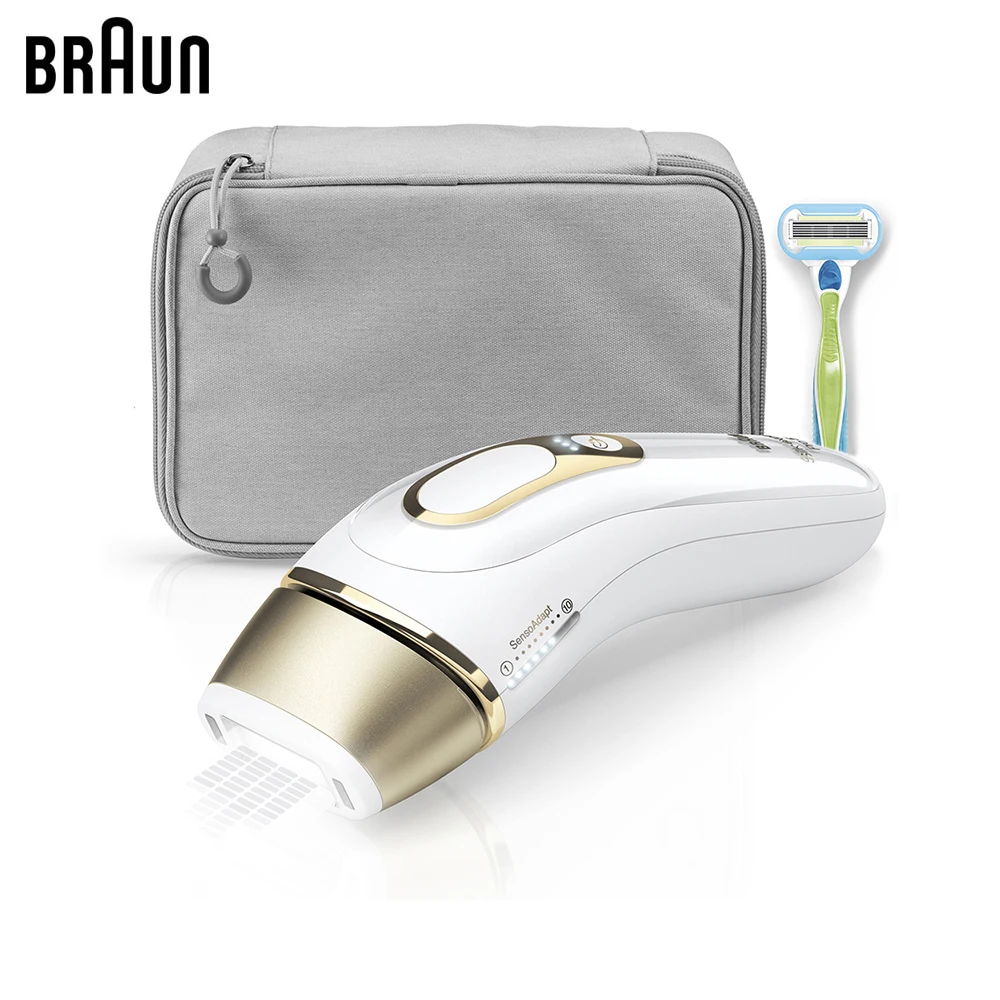 Фотоэпилятор Braun Silk-expert IPL Pro 5 PL5014 + Gillette Venus чехол (2/144) | Бытовая техника