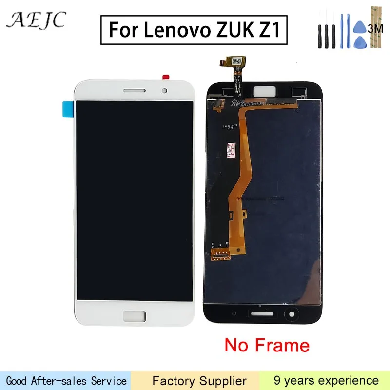 5 дюймов для Lenovo ZUK Z1 ЖК-дисплей кодирующий преобразователь сенсорного экрана в