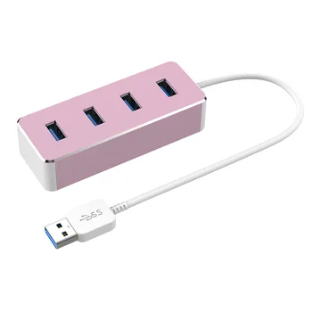 

4-Port USB Hub Splitter High Speed Transmission GNS-S01 New Four Aluminum Alloy 3.0 USB Hub