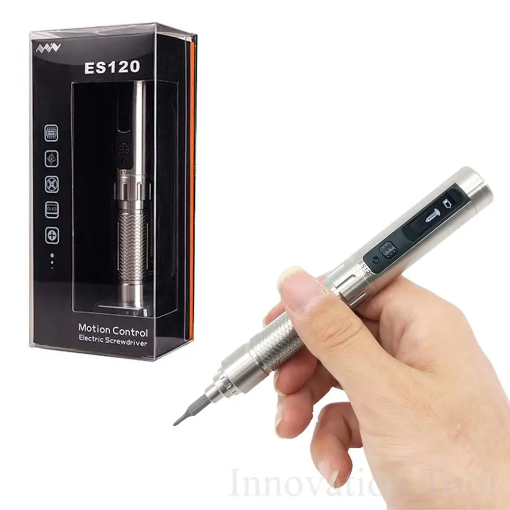 ES120 Mini Electric Screwdriver Smart Gyro Motion Control Rechargeable