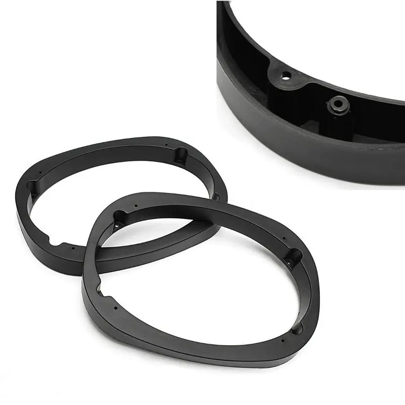 2x Speaker Mounting Spacer Rings Universal Car Stereo Speaker Spacer Adapter Mount