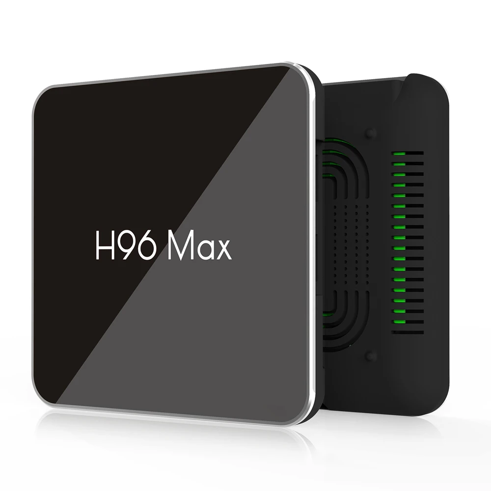 H96 Max X2 Смарт ТВ коробка S905X2 4 ядра, 4 Гб DDR4 64 GB 4 K Android 8,1 2,4G 5G, Wi-Fi, USB3.0 HD 2,1 ТВ коробка мини ПК медиа-проигрыватель
