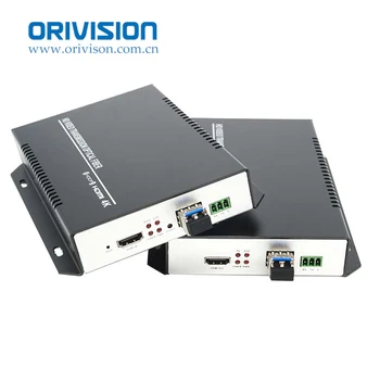 

4K HDMI Fiber Optic Extender with RS232/ EDID transmit distance up to 60km TX/RX