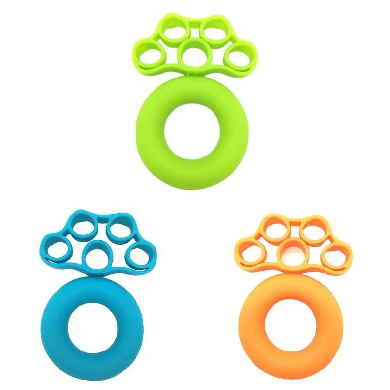 

Finger Resistance Bands Hand Gripper Ring Forearm Wrist Training Stretcher Exercise Pull Ring Grips Expander Fitness Equipment