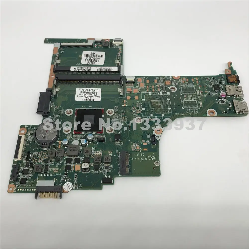 

Mainboard 816205-501 810972-501 for hp PAVILION NOTEBOOK 14-AB084CA 14-AB X22 laptop motherboard A8-7410 DA0X22MB6D0
