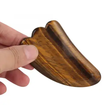 

Massage Instrument Natural Tigerite Scraping Plate Board Jade Massager Body Massage Plate Scraping Massage Tool Relief Pain