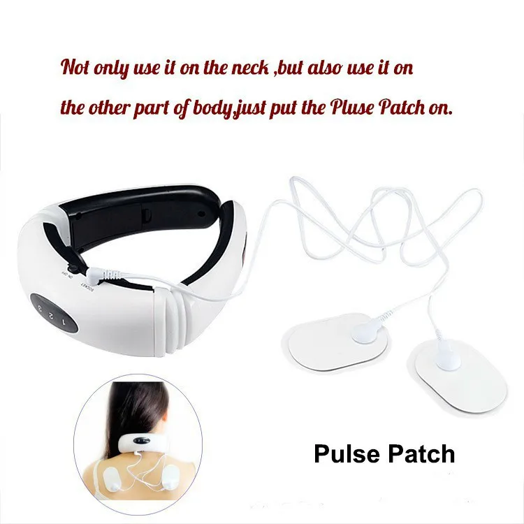 Electric Pulse Neck Massage Cervical Vertebra Impulse Massager Physiotherapeutic Acupuncture Magnetic Therapy Relief Pain Tool Electric Pulse Neck Massage Cervical Vertebra Impulse Massager Physiotherapeutic Acupuncture Magnetic Therapy Relief Pain Tool