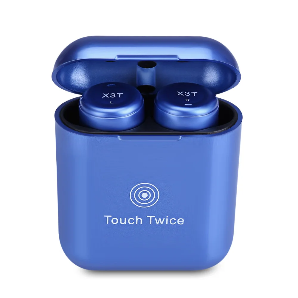 Zeepin X3T сенсорный контроль Отпечатков пальцев TWS Беспроводные Bluetooth 4 1 Наушники для