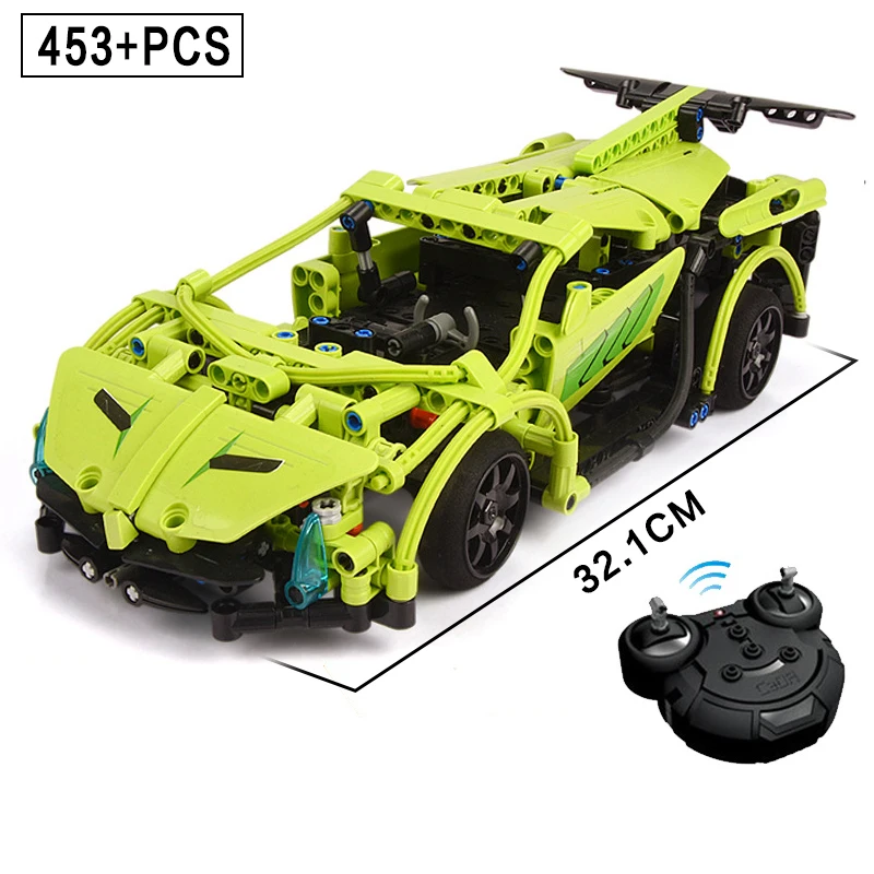 

Technic RC Electric Power Function Remote Control veneno Car Building Block Compatible Legoe Bricks Telecontrol Car Model Toy