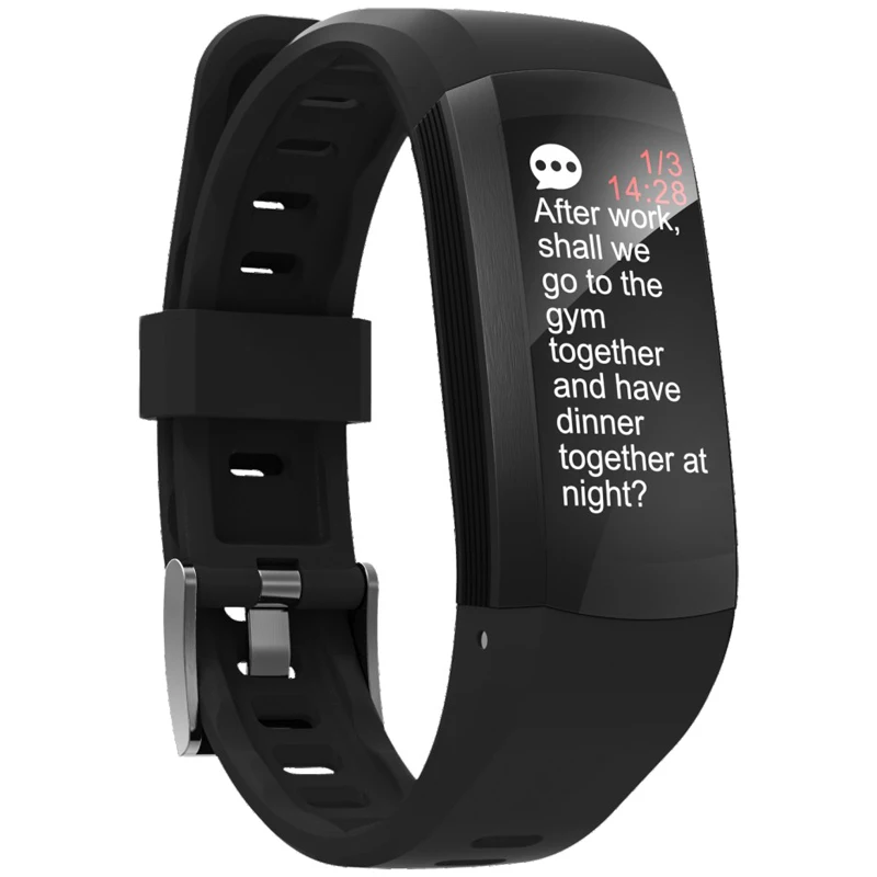 Diggro S906 gps умный Браслет Профессиональный IP68 Водонепроницаемый фитнес-браслет динамический пульсометр смарт-браслет трекер часы