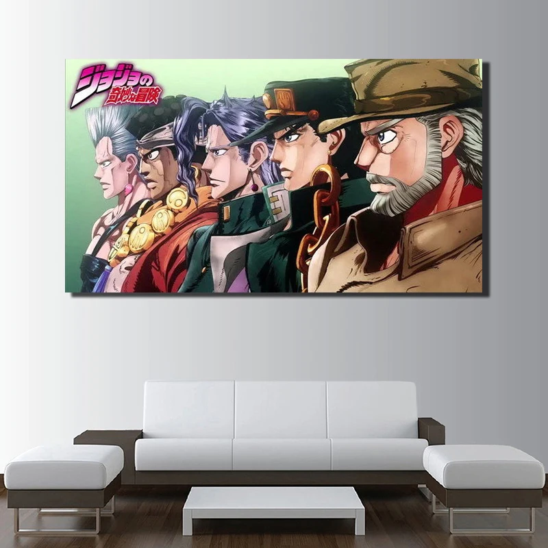 

DM01196 JoJo s Bizarre Adventure - Hot Japan Anime Action 25"x14" Poster