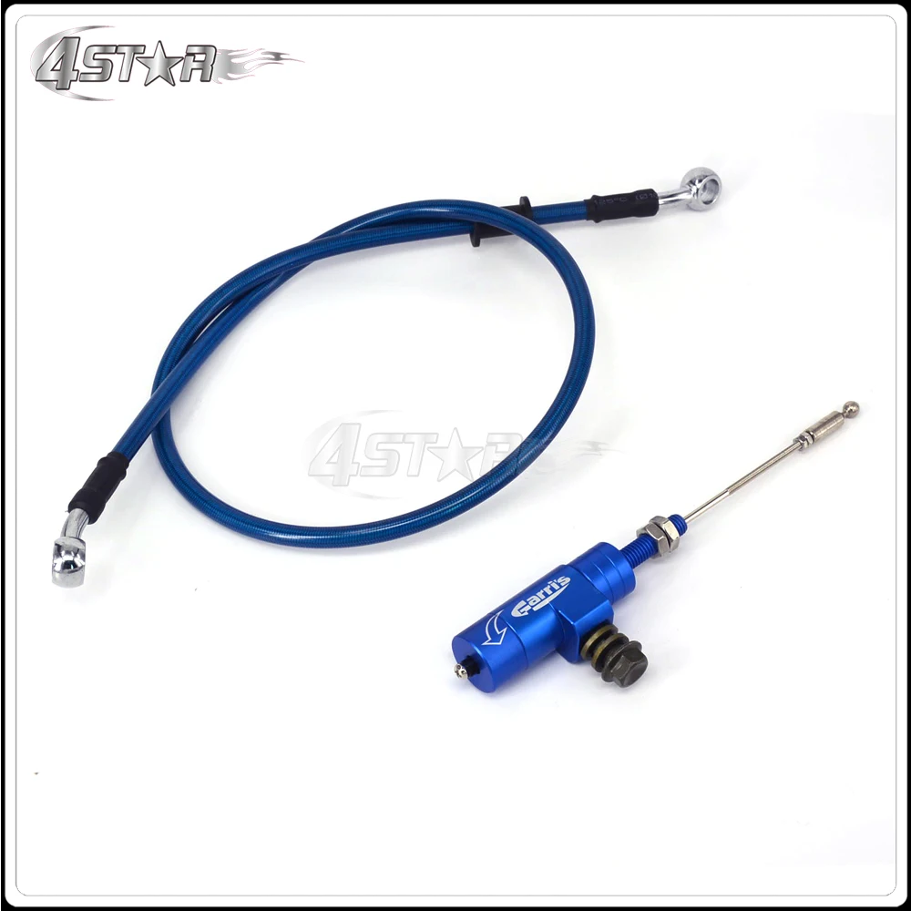 Motorcycle Hydraulic clutch Master Slave Cylinder Rod System Efficient Transfer Pump With 1200MM Hose For Dirt Street Bike