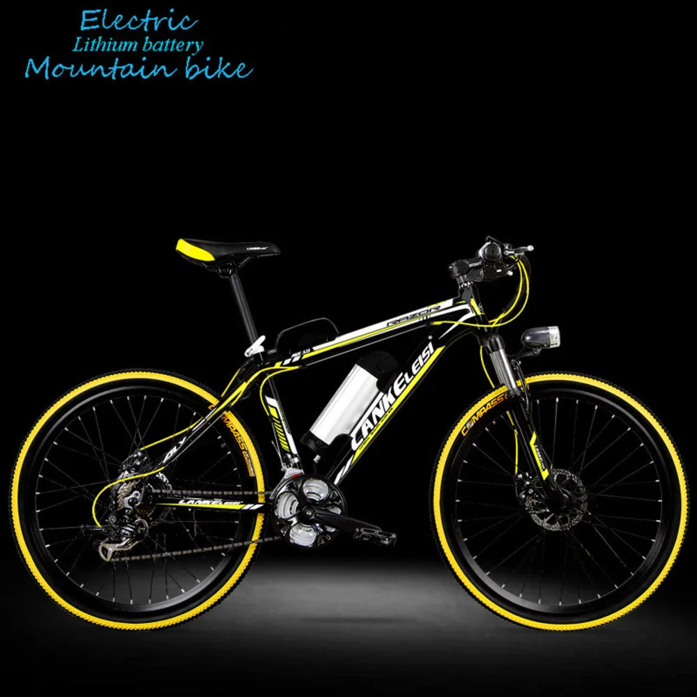 Electric Bicycle 26 Inch 36 / 48 V Lithium Aluminium Alloy Mountain Bike Hybrid Electric Bicycle Dynamics For Adults Electric Bicycle 26 Inch 36 / 48 V Lithium Aluminium Alloy Mountain Bike Hybrid Electric Bicycle Dynamics For Adults