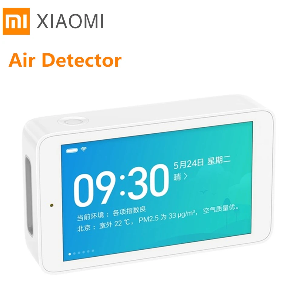 

Xiaomi Mijia Air Detector High-Precision Sensing 3.97Inch Touchscreen USB Interface Remote Monitoring PM2.5 CO2a Humidity Sensor