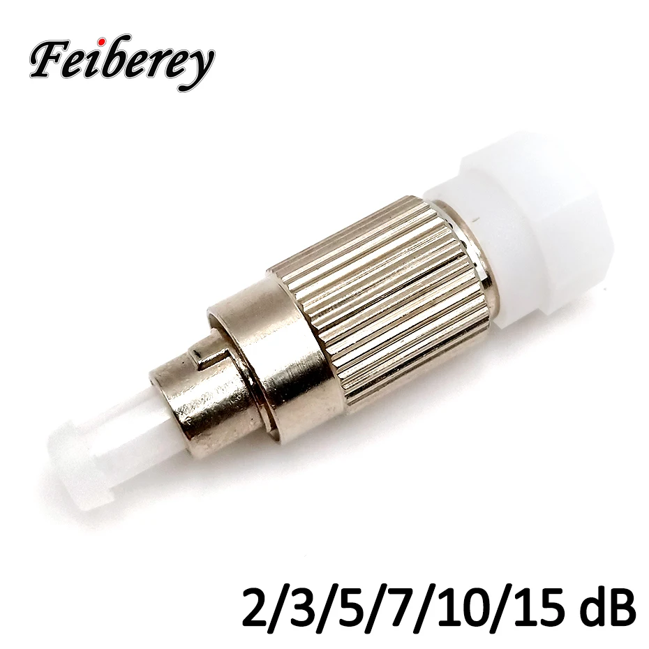 

Free Shipping FC UPC Single Mode 2dB 3dB 5dB 7dB 10dB 15dB Attenuator Fixed Attenuation Female-Male Fiber Optic CATV Attenuator