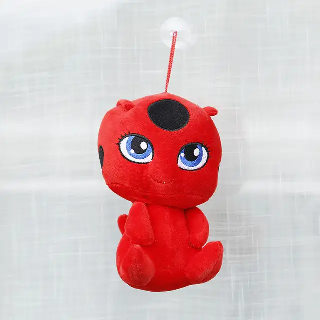 Kawaii 20cm Miraculous Ladybug And Cat Noir Peluche Toys Lady Bug Plagg Tikki Soft Stuffed Dolls Toy For Kids Children