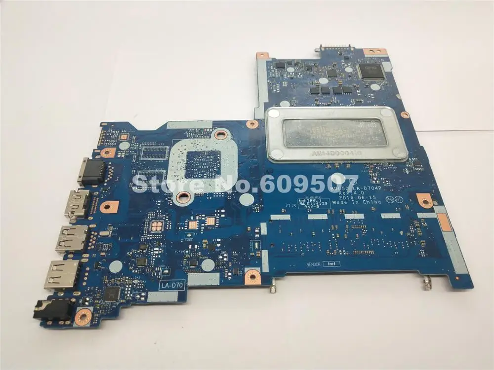  854939-601 854939-001 for HP 15-AY 15-AY028CA 15-AY015DS Laptop Motherboard BDL50 LA-D704P SR2EU I3