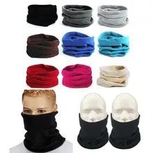 Шапки унисекс, лыжный снуд, шарф для женщин и мужчин, теплый флисовый шарф-снуд, теплая маска для лица на зиму и весну, 1 шт., 3в1