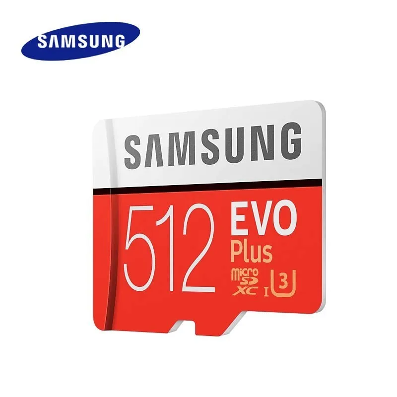 Карта памяти Samsung Micro Sd Evo Plus 512 ГБ Sdhc Sdxc класс 10 C10 Tf карты Trans Flash 4k|Карты памяти| |