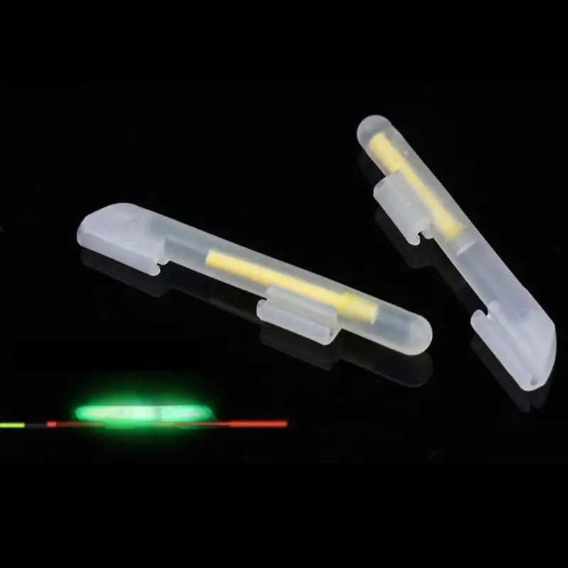 

2pcs/set Fishing Lighting Stick Fluorescent Lightstick Night Float Dark Glow Stick Rod Light Floating luminous Fishing 4 sizes