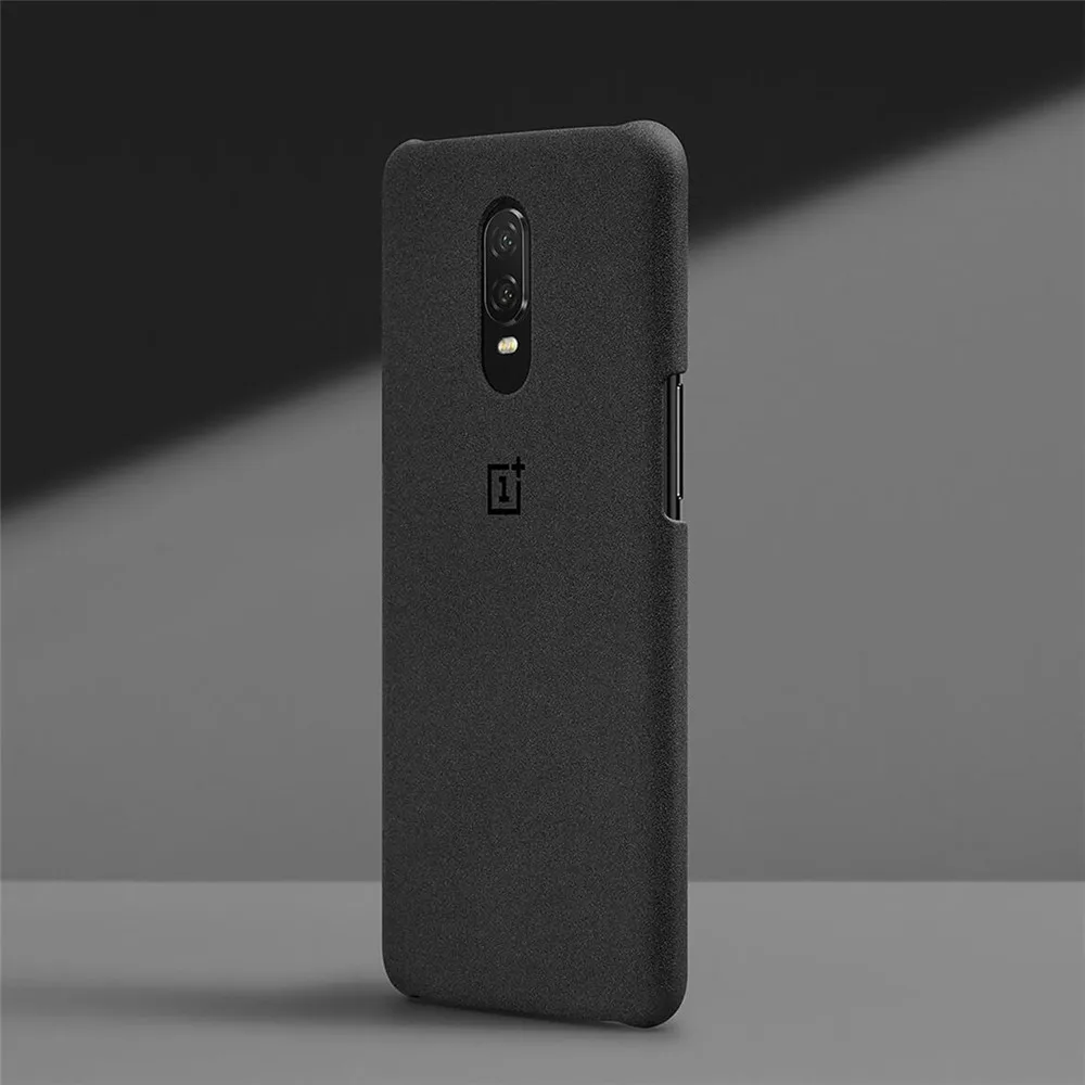 

for OnePlus 6T Case 100% Official Oneplus 6T Original Silicone Protective Case Bumper Cover for One Plus 6T Red Nylon Karbon