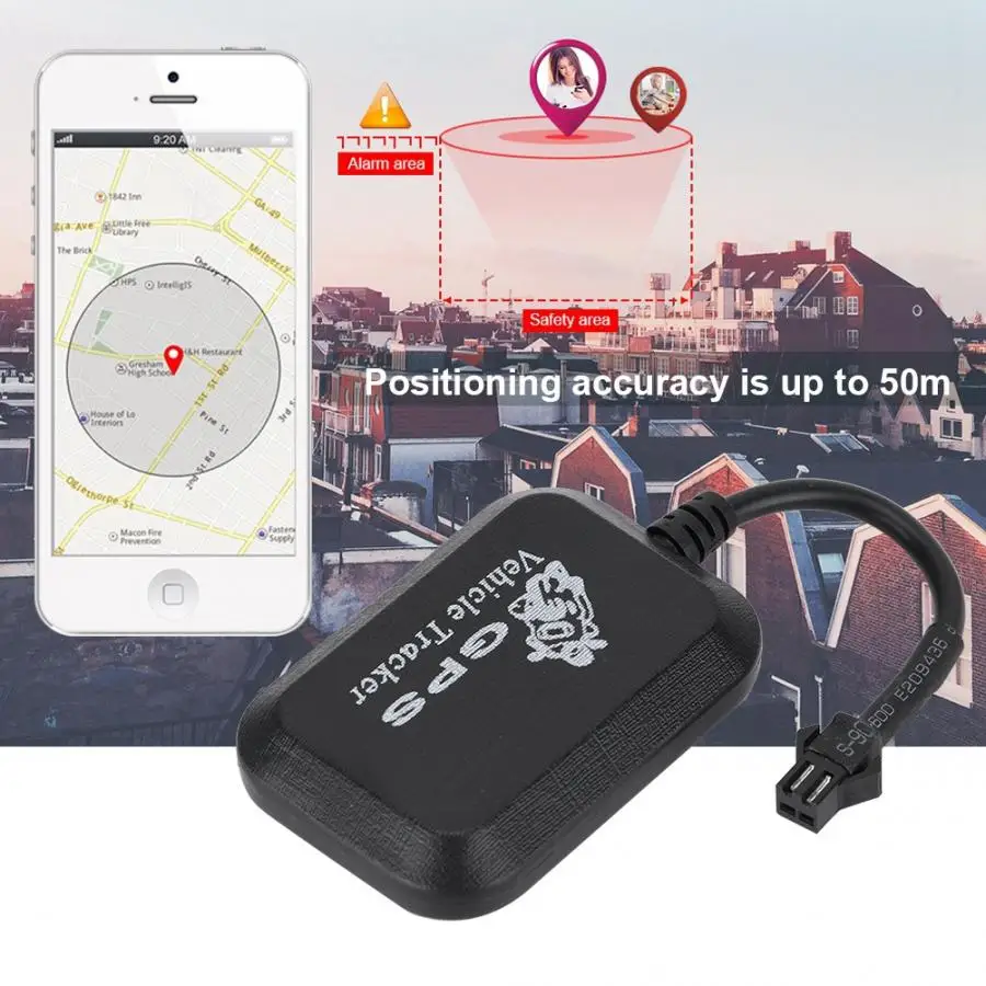 Автомобильный GPS локатор трекер в режиме реального времени система отслеживания