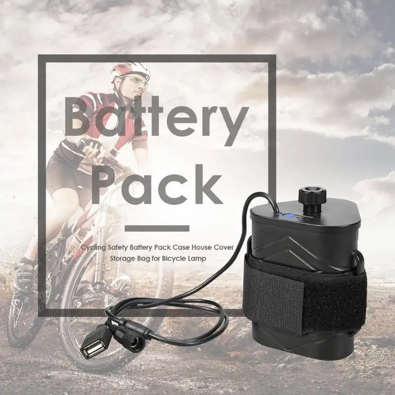 Cycling Safety Battery Pack Case Charger Box House Cover Storage Bag for mobile phone Bicycle