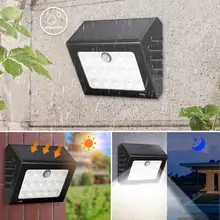 Уличный настенный светильник для наружного сада IP65 водонепроницаемый настенный светильник с индукцией человеческого тела открытый светильник ing настенные лампы