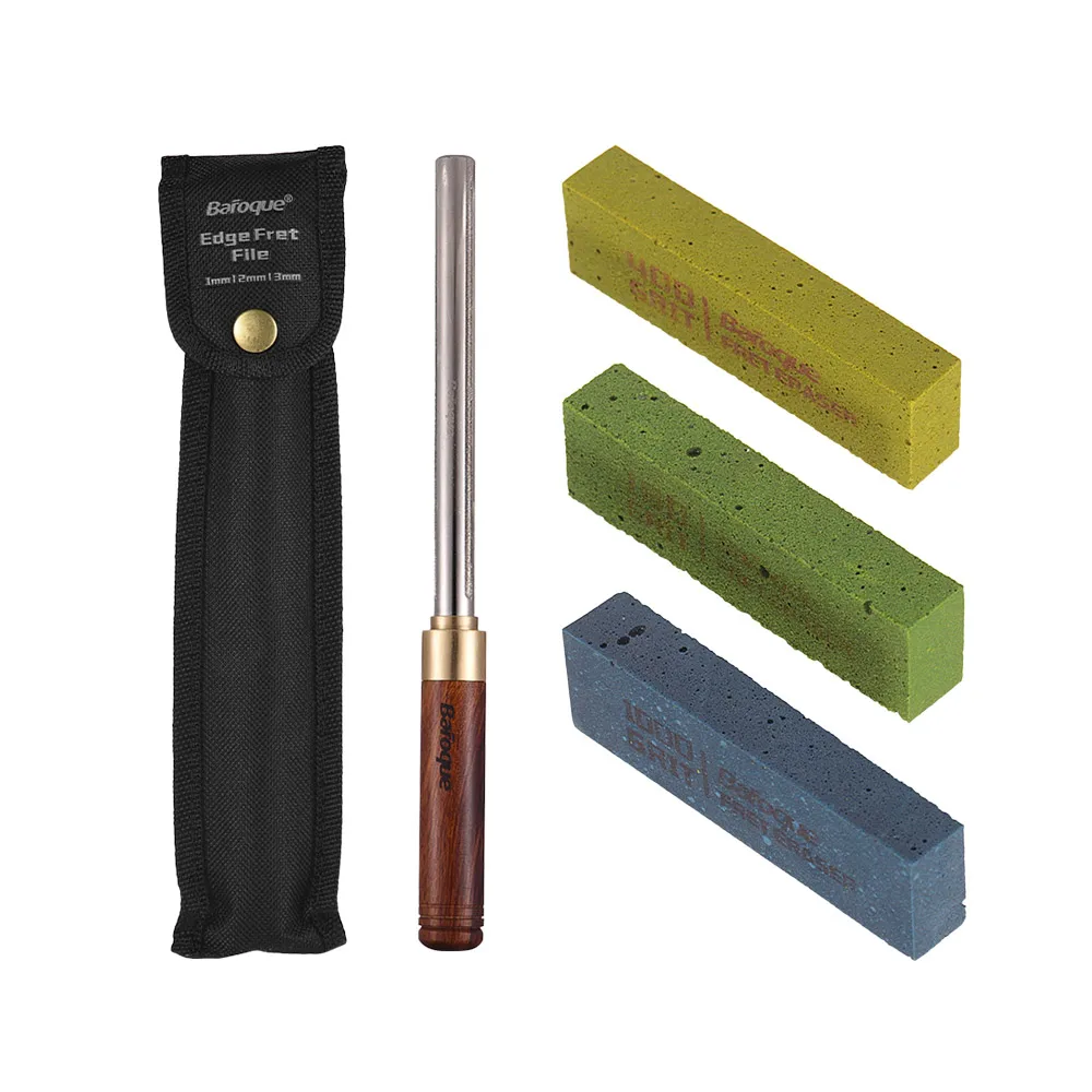 Guitar Repair Tools Kit 3pcs Guitar Fret Polishing Erasers and Guitar