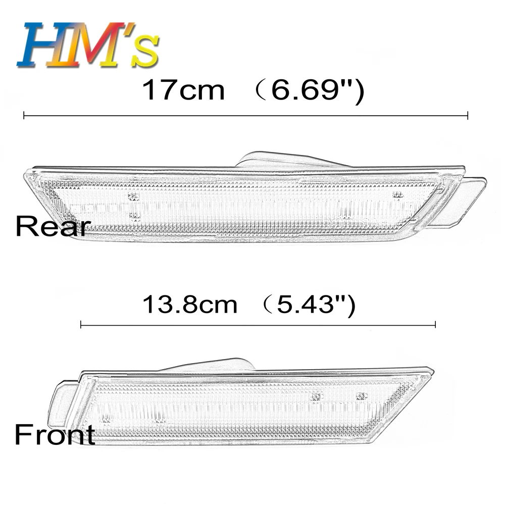 LED Front Rear Side Marker Lamps For Chevy Camaro 2010 2011 2012 2013 2014 2015 Turn Signal SMD LED Light For Camaro Accessories LED Front Rear Side Marker Lamps For Chevy Camaro 2010 2011 2012 2013 2014 2015 Turn Signal SMD LED Light For Camaro Accessories