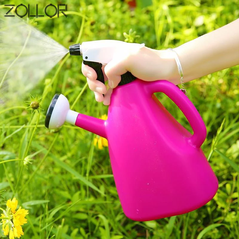 ZOLLOR 2019 опрыскиватель Портативный сифон для сада чайник растение цветы полив