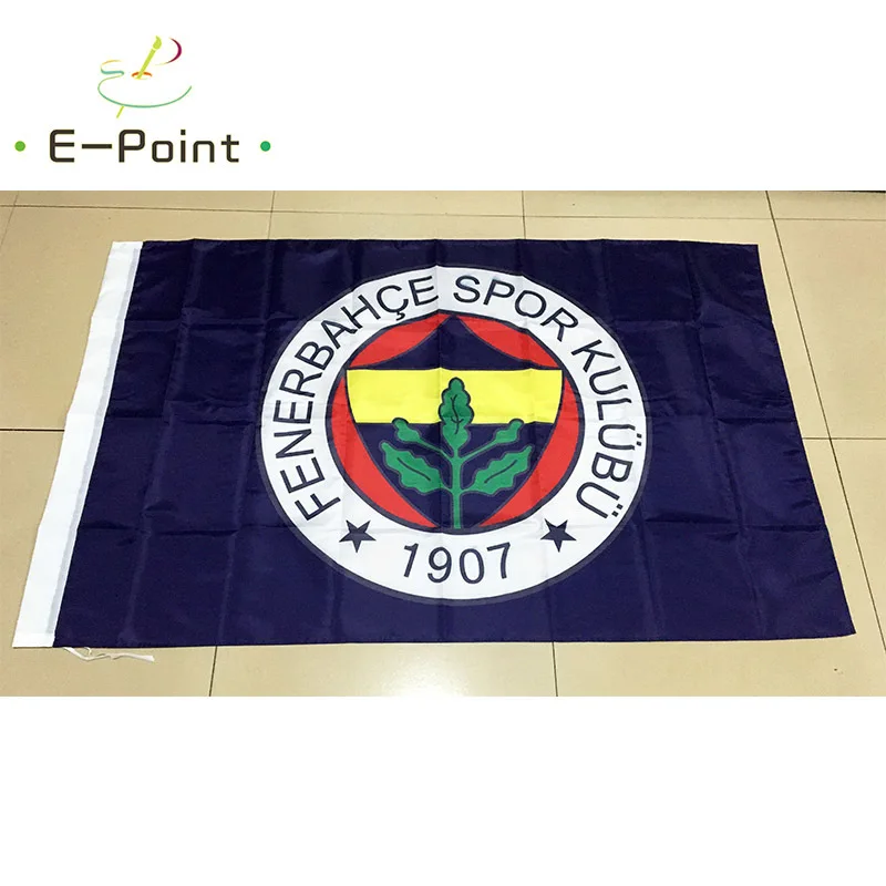 Турецкий Fenerbahce SK 3 фута * 5 футов (96*144 см) размер рождественские украшения для дома
