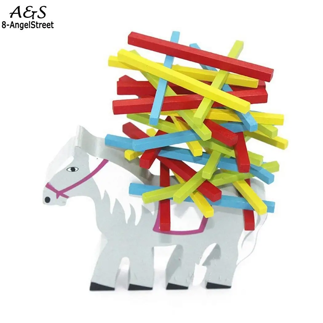 Слон лошадь Форма строительные блоки баланс дома, школы и т. д. развивающие игрушки более 3 лет дети подарок
