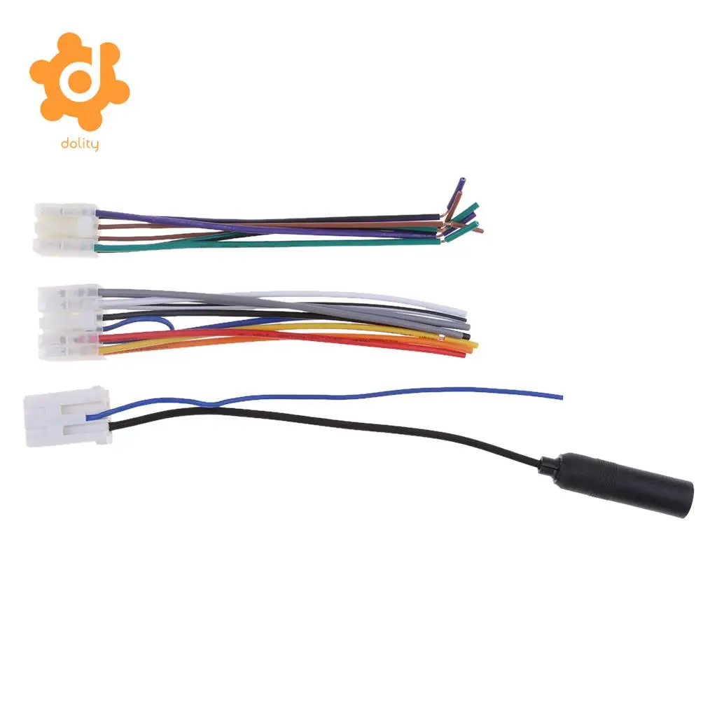 Diagram Dolity Audio Car Stereo Wiring Harness Radio Antenna For