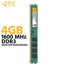 Ju Yun DDR3 4GB 1600MHz RAM Desktop Geheugen 1066 1333 MHz PC Compatibel 4GB 8GB Spanning 1.5v(China)