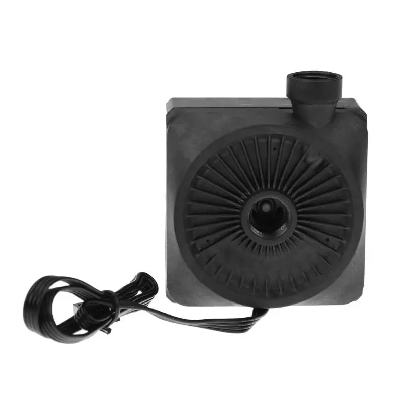 Billige 12V Mini Stille wasser kühlung pumpe für PC wasser kühlung system Unterstützung pwm einstellung einfach zu insta pumpe Komponente für PC Teile