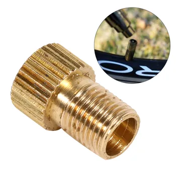 

1PC Bike Accessories Converter Presta to Bicycle Bike Valve Adaptor Tube Pump Tools Gold auto repair tools
