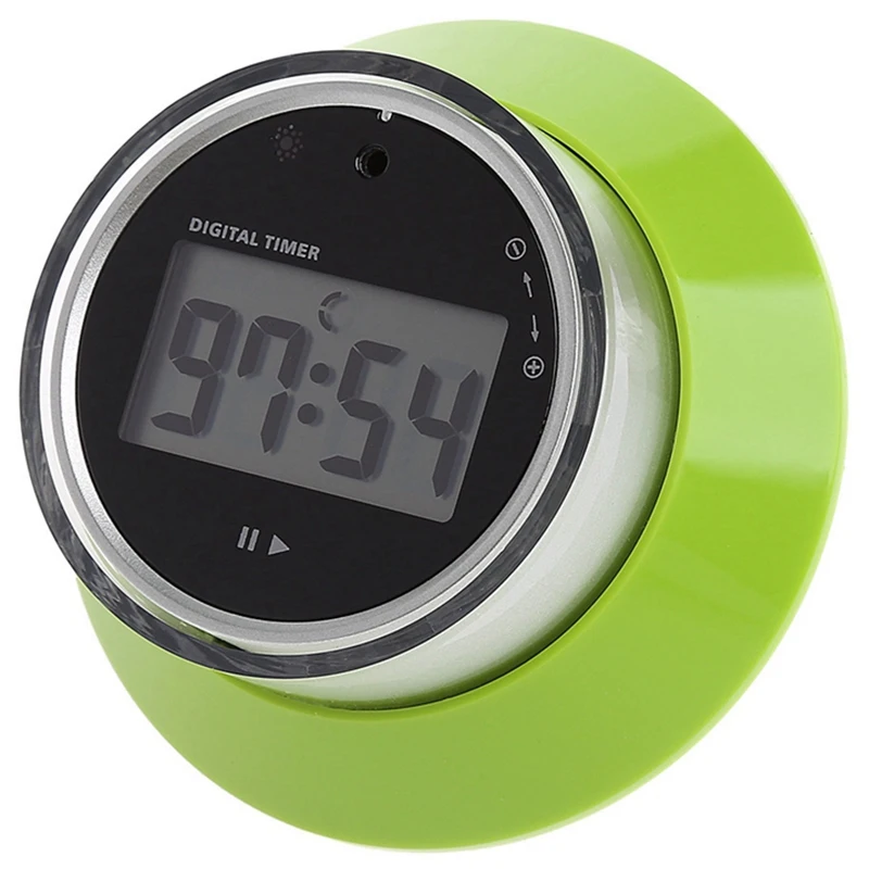 

Lcd Digital Kitchen Timer Portable Round Magnetic Countdown Alarm Clock Timer Kitchen Tool