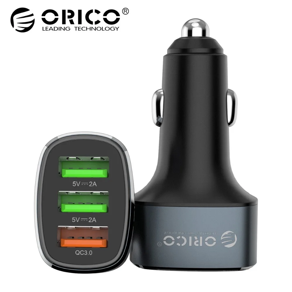 Горячие предложения O ri co портативный 3 Usb порта автомобильное зарядное