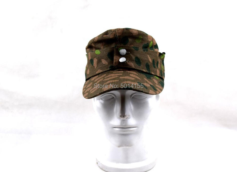Camouflage Cosplay German ELITE DOT44 CAMO FIELD Cap Hat