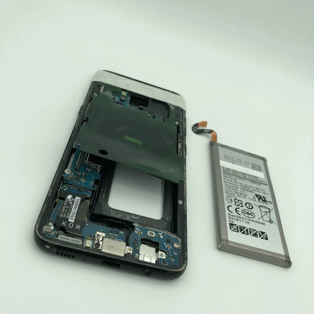 Материнская плата с ЖК экраном для Samsung S8 G950 Plus G955 s10 plus G975 G973 n950|Наборы ремонта