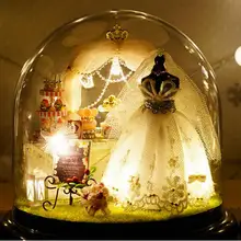 Кукольный домик игрушки для детей подарки на день рождения миниатюрный подарок на день Святого Валентина/Подарки Свадебные украшения