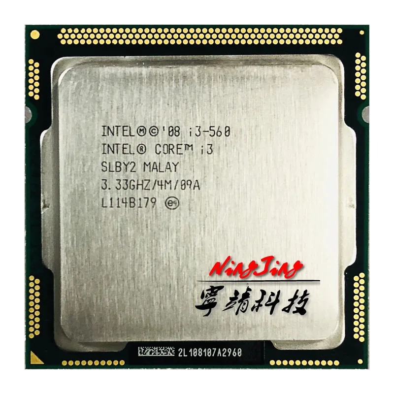 Процессор Intel Core i3-560 i3 560 3 2 ГГц двухъядерный 4 Мб 73 Вт LGA 1156 | Компьютеры и офис