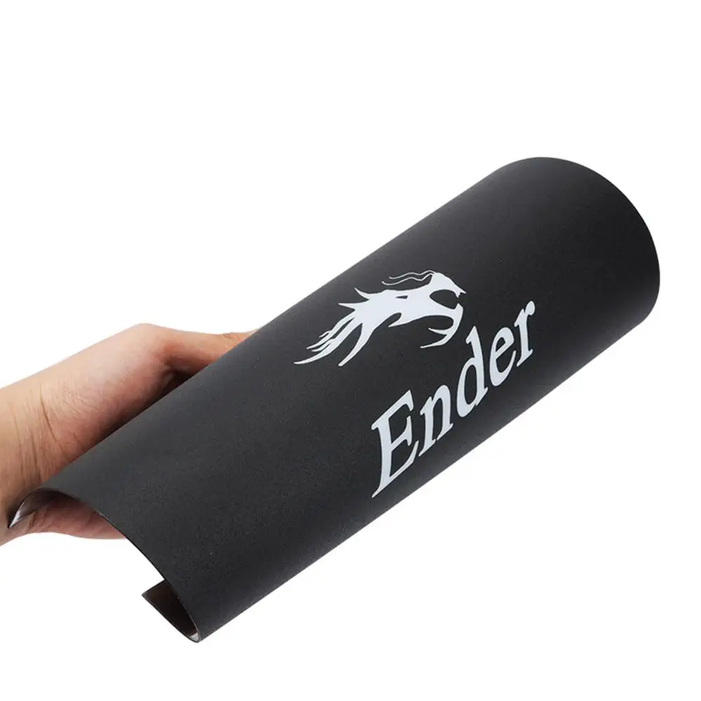 BEESCLOVER المغناطيسي بناء سطح ساخنة السرير ورقة ملصق مع 3 M ملصقا ل Creality Ender-3 3D طابعة r20 BEESCLOVER المغناطيسي بناء سطح ساخنة السرير ورقة ملصق مع 3 M ملصقا ل Creality Ender-3 3D طابعة r20