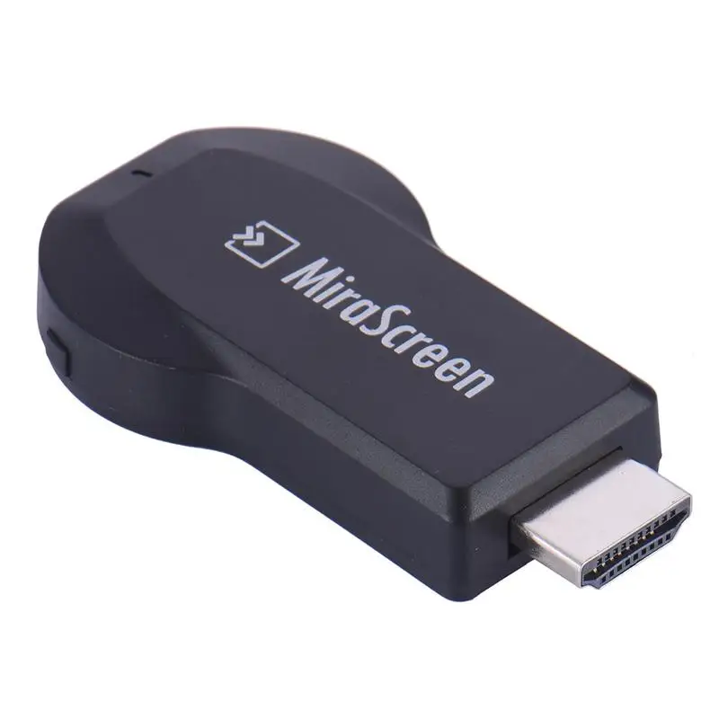 ТВ-палка MiraScreen OTA Dongle TOP 1 Chrome Литой Wi-Fi дисплей приемник DLNA AirPlay Miracast Air зеркалирование