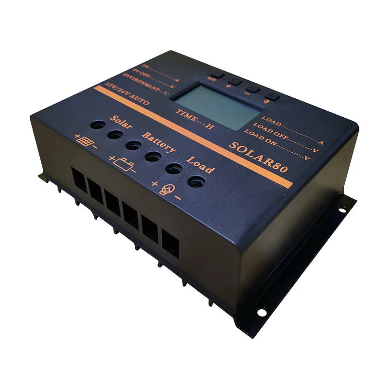 Источник питания EASUN 80A контроллер солнечной батареи 12V24V PV Панель Контроллер