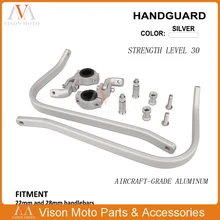 Мотоцикл 22 мм 28 мм руль ручной щиток щётка авиационный алюминиевый подходит для KTM Enduro ATV Quad CRF YZF KXF RMZ KLX DRZ