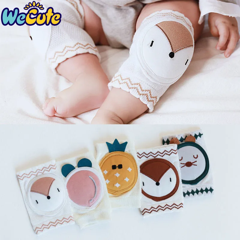 Wecute/Детские Наколенники; гетры для малышей; дышащие гетры для малышей; Calentadores Pierna; наколенники для малышей