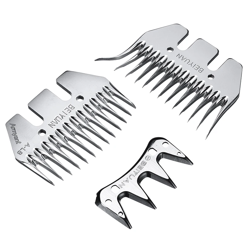 

Farm Sheep Goats Comb Shearing Clipper Straight Curved 4/13 Tooth Blade Alternative For SHEEP Clipper Shears Scissors